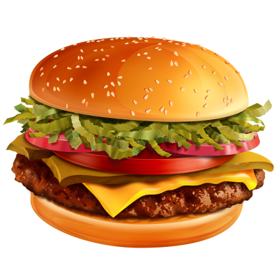 Digital Hamburger Png Icon Hd Download PNG Images