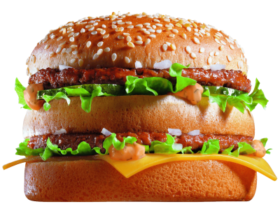 Twofold Big Hamburger Free Png Transparent PNG Images