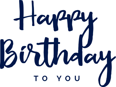 Happy Birthday To You Clipart Photos Free Download PNG Images