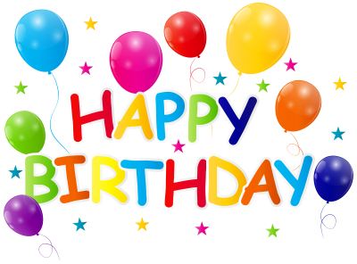 Happy Birthday PNG Vector Images with Transparent background ...