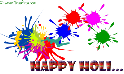 Golds Happy Holi Text Png PNG Images