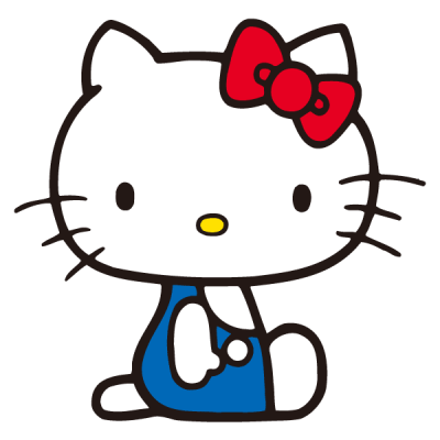 Quality Sitting Hello Kitty Transparent Hd Background Download PNG Images