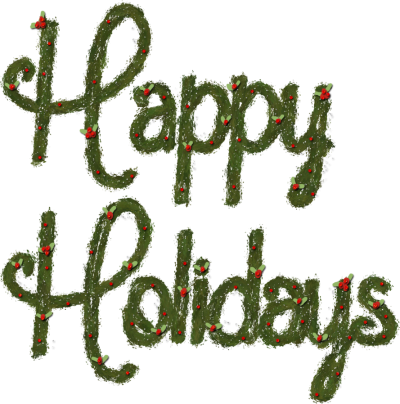 Happy Holidays Images PNG Images