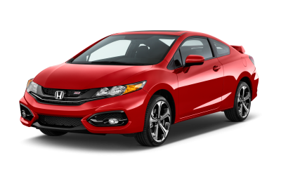 Red Honda Civic Coupe Picture PNG Images
