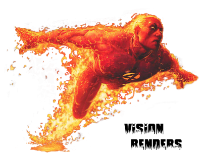 Dark Designs Human Torch Render Images PNG Images