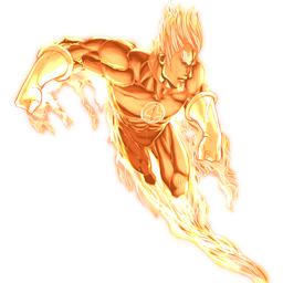 Human Torch Game Characters Picture PNG Images