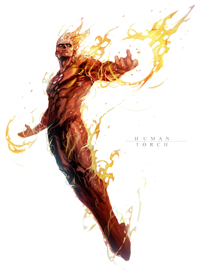 Human Torch Png File Image PNG Images