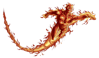 Human Torch Png Transparent Image PNG Images