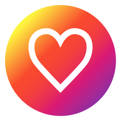 Download iNSTAGRAM HEART Free PNG transparent image and clipart