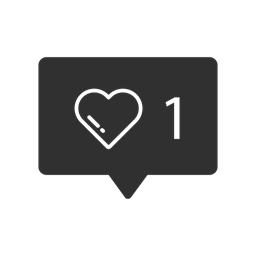 One Like Icon, Instagram Heart Picture PNG Images