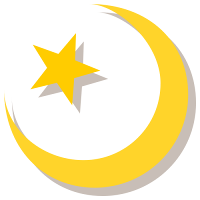 Islamic, Moon PNG Images