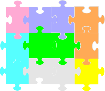 Puzzle clipart. Free download transparent .PNG