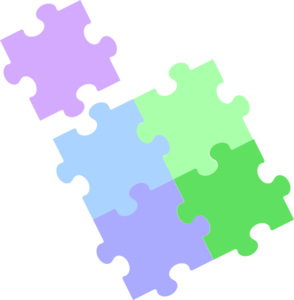 Jigsaw Puzzle Pastel Clip Art PNG Images