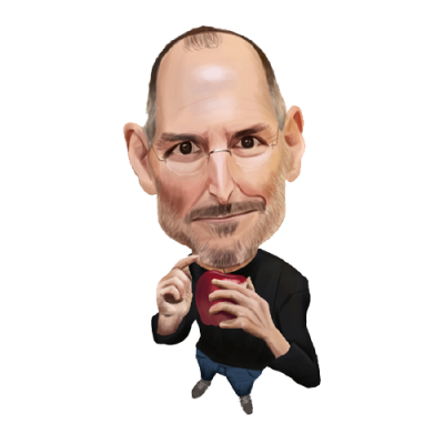 Steve Jobs Clip Art Png PNG Images