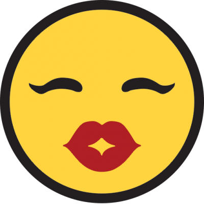 Kiss Smiley Simple Photo PNG Images