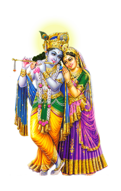 Radha krishna transparent lord images only png