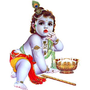 Illustration Krishna, Krishna Janmashtami, Happiness PNG Images