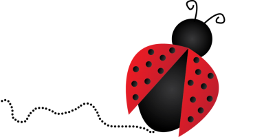 Cute ladybug clipart. Free download transparent .PNG