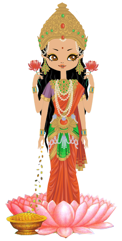 Lakshmi vector goddess marasop png