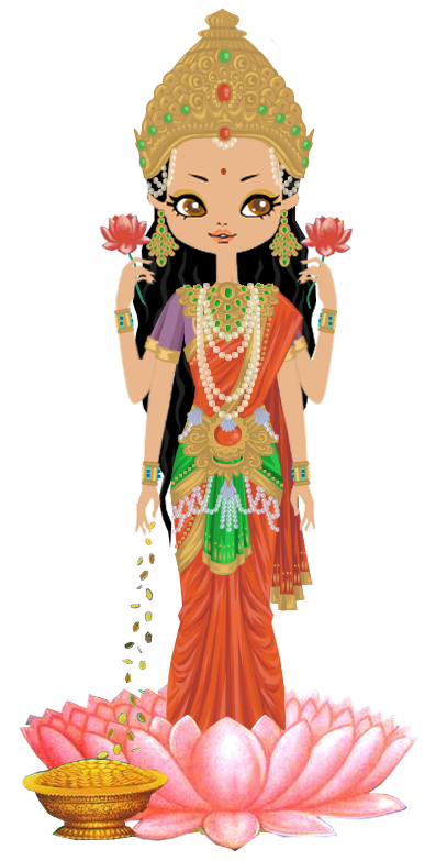 Lakshmi Vector PNG Images