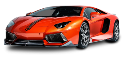 Orange Lamborghini Aventador PNG Icon PNG Images