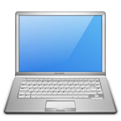Oxygen White Laptop Png Transparent Model PNG Images