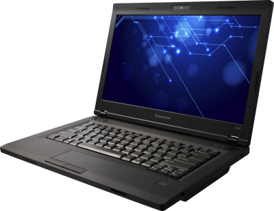 Lenovo E49 Blue Screen Laptop Backgorund Photos PNG Images