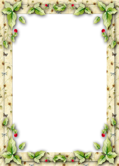 Leaf Frame Transparent Picture PNG Images