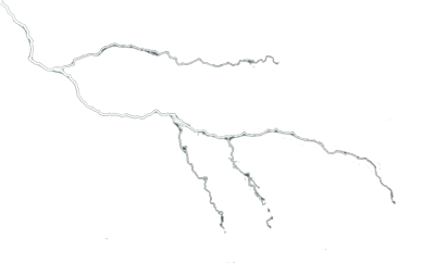 White Thin Lightning Png Transparent PNG Images