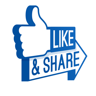 Like Button Share Icon Facebook Logo PNG Images