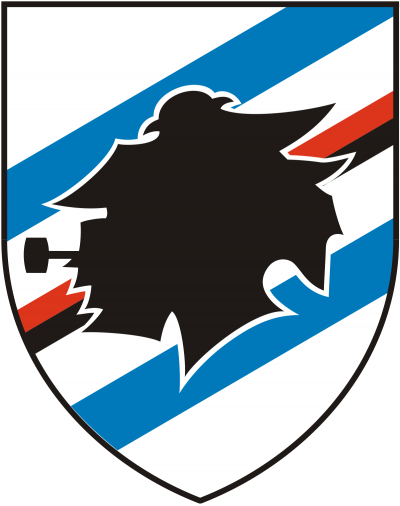 Transparent Csampdoria Logo, Football, Soccer Team, Game PNG Images