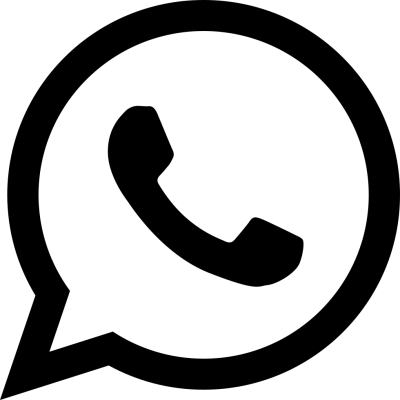 Black Whatsapp Logos Png icon PNG Images