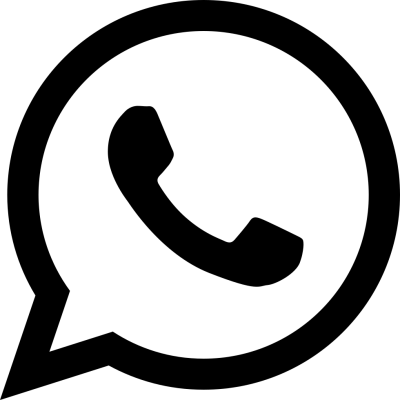 Black Whatsapp Logos Png Icon PNG Images