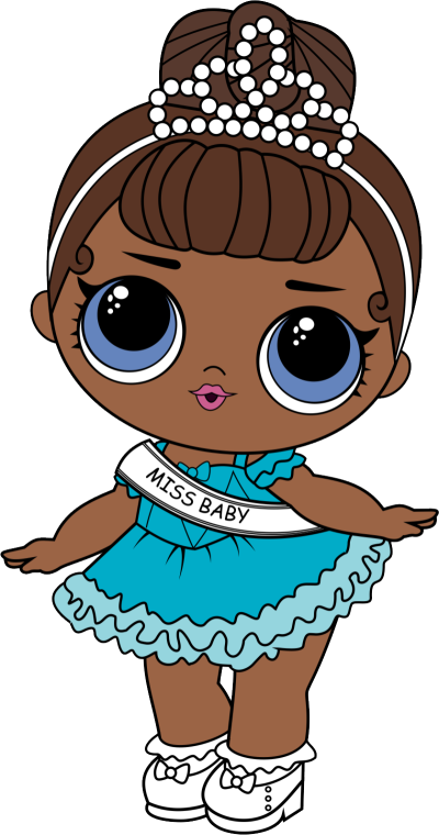 Nigga Lol Doll In Blue Dress Transparent Hd PNG Images