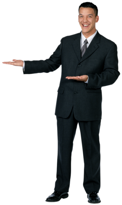With Suit Guiding Man Transparent Photos Hd Free PNG Images