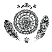 Dark Mandala Tattoos Png Transparent Images PNG Images