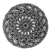 Doodle, Flower, Hindu, Indian, Mandala, Yoga, Zen Transparent Images PNG Images