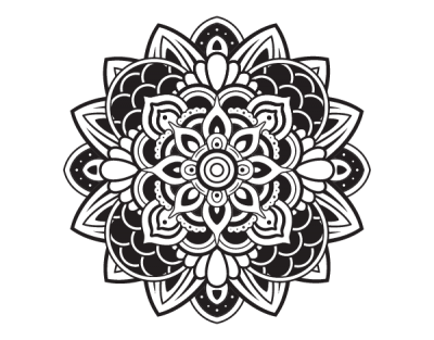 Flower, Pattern, Healing Mandala Tattoos, Doodle, Images PNG Images