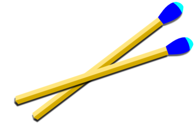 Matches transparent background two clip artvector art online png