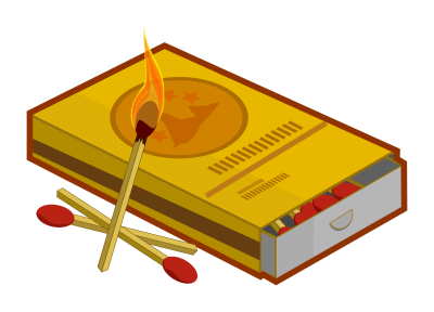 Matches best png clip art cerillos