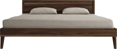 Bed mattress, spring bearing, leather heading wooden png images download