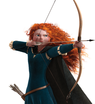 Disney Princess Merida Archer Photo PNG Images