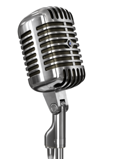 Old Gray Microphone Hd Transparent PNG Images