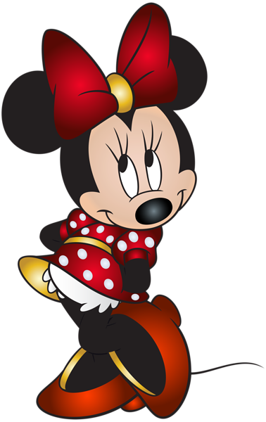 Black And Red Minnie Mouse Png Clip Art Image PNG Images