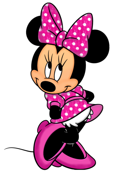 Minnie Mouse Fucsia Png PNG Images