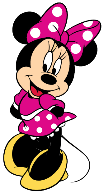 Pink Dress Minnie Mouse Png PNG Images