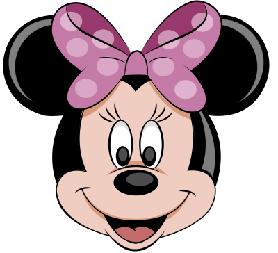 Purple Ribbon Minnie Mouse Png Transparent PNG Images
