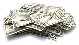 Paper Money Transparent Download in A Row, Banknot PNG Images