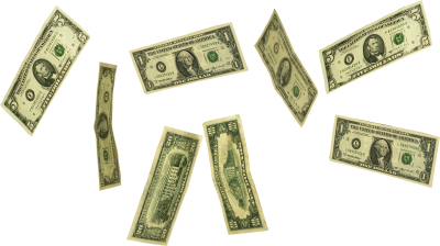 Falling Money Transparent HD Background, Credit, Investment PNG Images