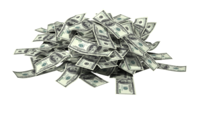 Scattered Falling Dollar Money Hd Picture PNG Images